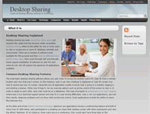 Tablet Screenshot of desktop-sharing.org